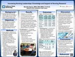 Increasing Nursing Leaderships’ Knowledge and Support of Nursing Research by Marietta Sperry