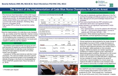 The Impact of the Implementation of Code-Blue Nurse Champions for