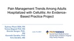 Pain Management Trends among Adults Hospitalized with Cellulitis: An Evidence-based Practice Project