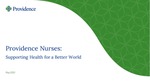 Providence Nurses: Supporting Health for a Better World by Sylvain Trepanier
