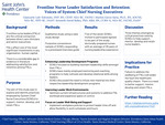 Poster: Frontline Nurse Leader Satisfaction and Retention: Voices of System Chief Nursing Executives by Giancarlo Lyle-Edrosolo, Marlon G Saria, and Kenneth David Bailey
