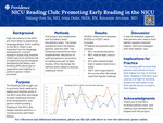 Poster: NICU Reading Club: Promoting Early Reading in the NICU by Hsiang-Fen Su, Irma Duke, and Roxanne Arcinue