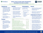 Poster: MORAL INJURY & NURSE WORK PERFORMANCE FOLLOWING THE COVID-19 SURGES