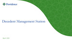 Decedent Management Station by Providence Special Pathogens Program
