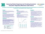 Improving Patient Experience by Providing Consistent Education Regarding Medication Side Effects by Anne Marie Foreman, Nancy Hart, Susan Schneider, Nicole Tabbal, and See Tan
