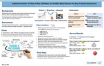 Implementation of New Policy Software to Enable Quick Access to Best Practice Resources by Mary Alice Duthie and Debbie Shuster